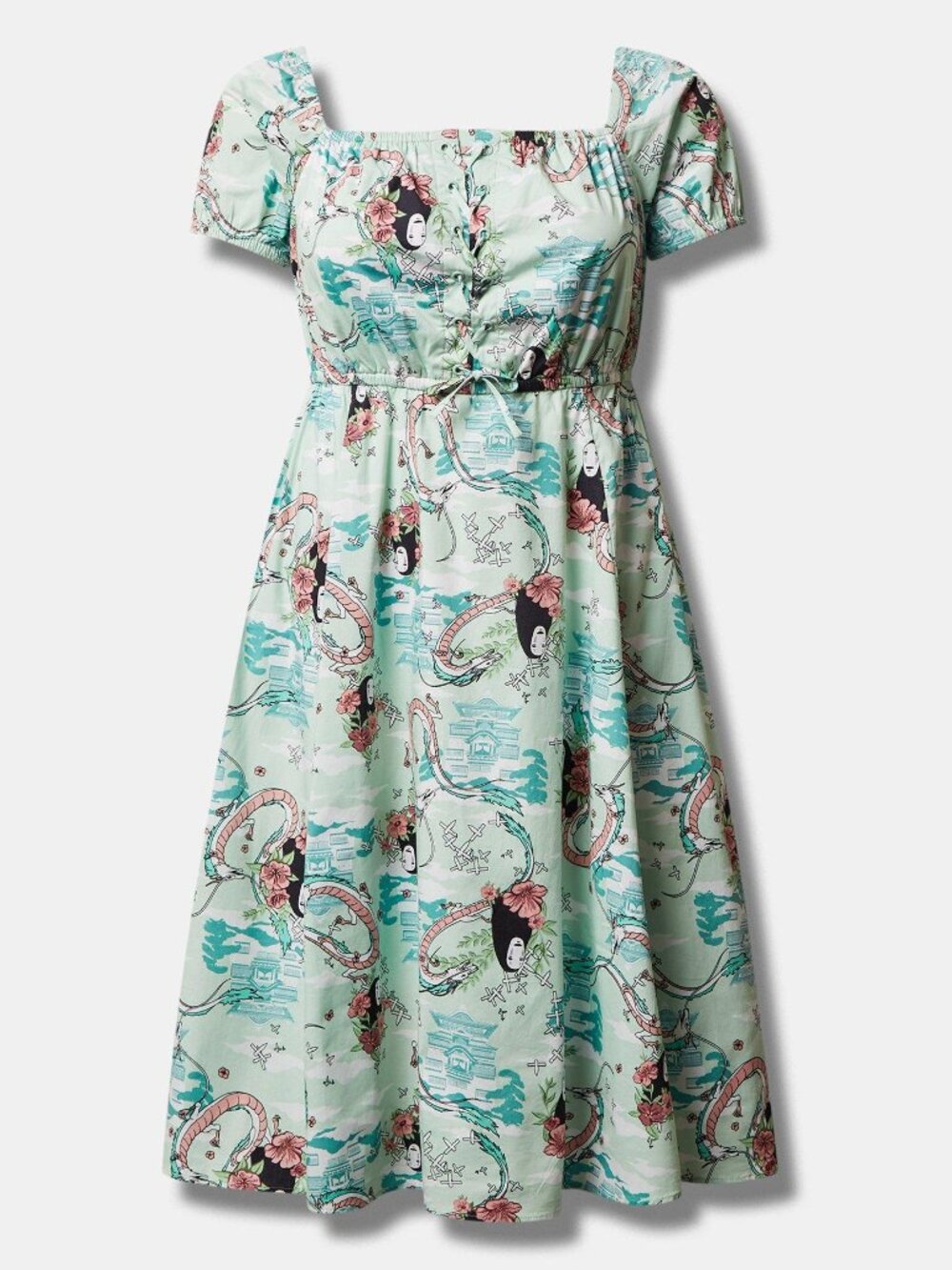 NWT Torrid Studio Ghibli Spirited Away Plus Sized Dress (Size 1)
